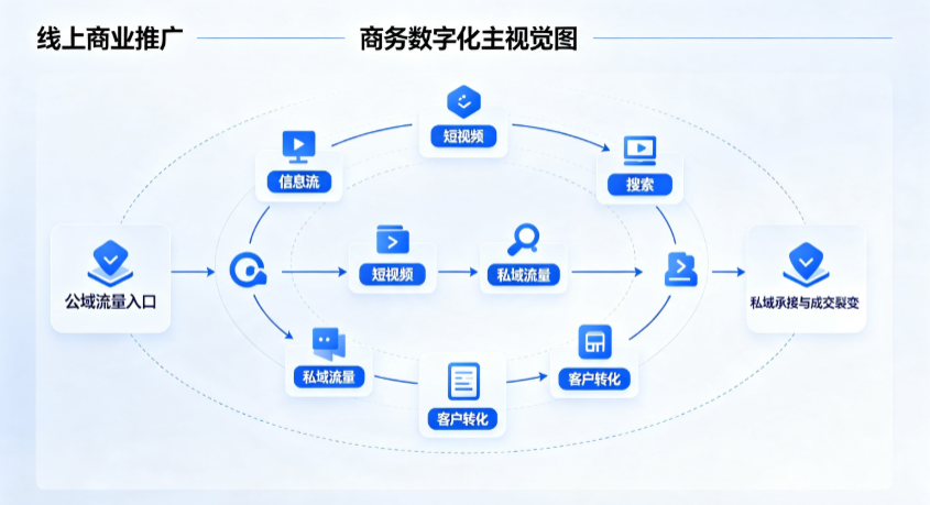 金城江区线上商业推广怎么做？全域流量闭环搭建与低成本转化实战指南