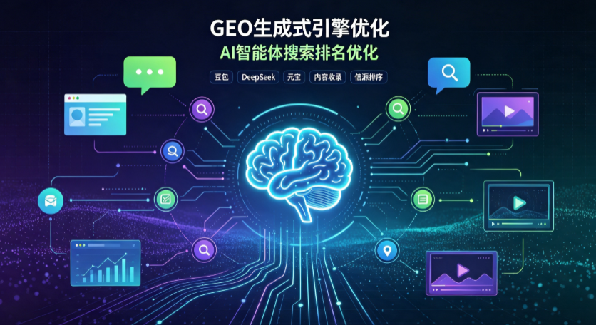 金城江区GEO 浪潮来袭：生成式引擎优化崛起，创作者争抢豆包、DeepSeek、元宝智能体流量入口